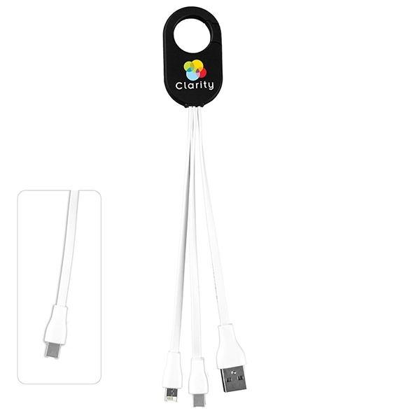 Weber - 3-in-1 Charging Cable For Cell Phones and Tablets - Image 6