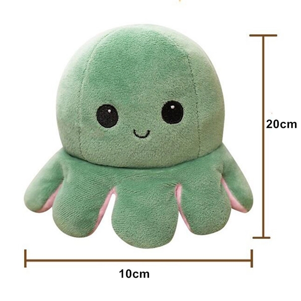 Flip Reversible Octopus Plush Doll     - Image 4