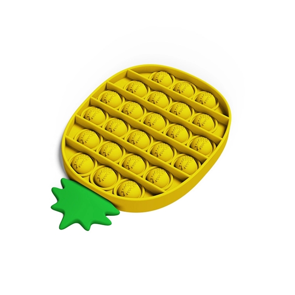 Pineapple Shape Push Pop Buddle Fidget Toy     - Image 3