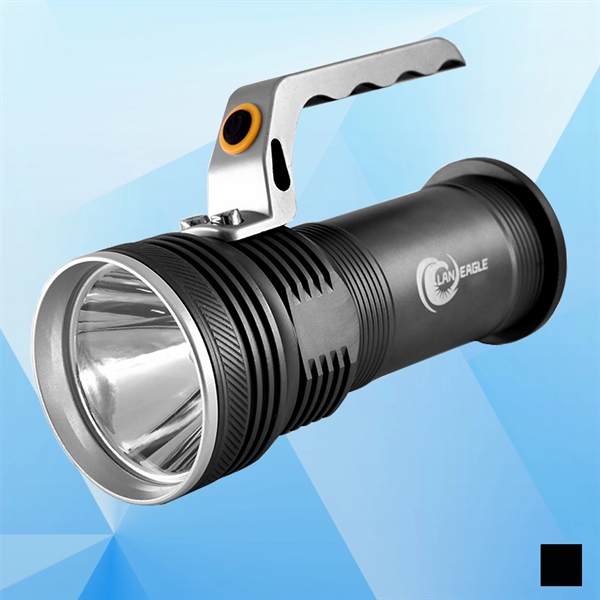 Rechargeable Flashlight w/ Handle - Image 1