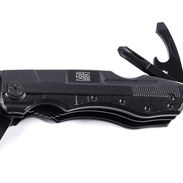 9in1 Pocket Knife Multitool With Safety Lock - Image 3