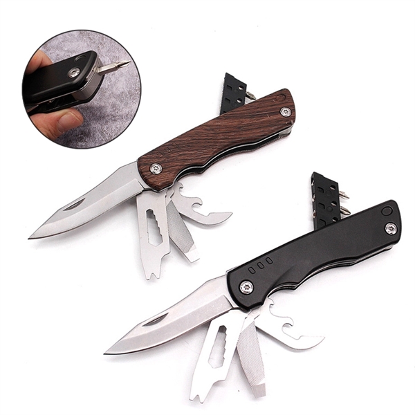 Pocket Knife Multitool With Compact Screwdriver Set - Image 1