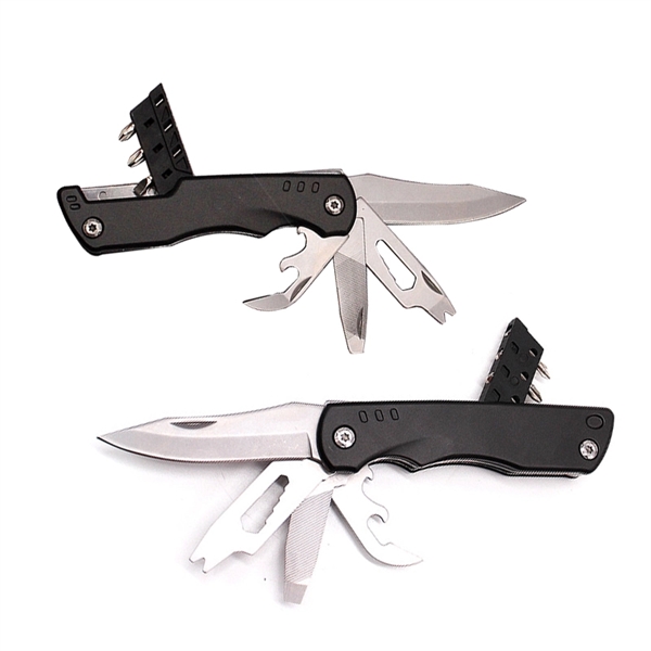 Pocket Knife Multitool With Compact Screwdriver Set - Image 2