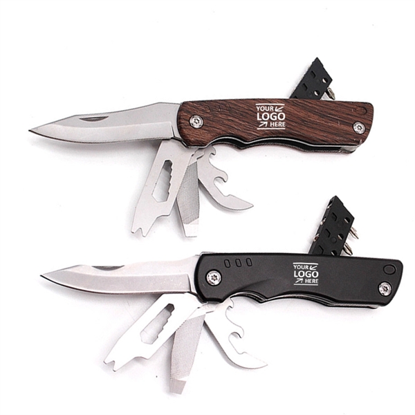 Pocket Knife Multitool With Compact Screwdriver Set - Image 4