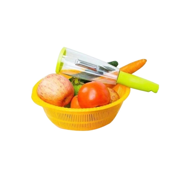 Vegetable Peeler with Container - Image 2