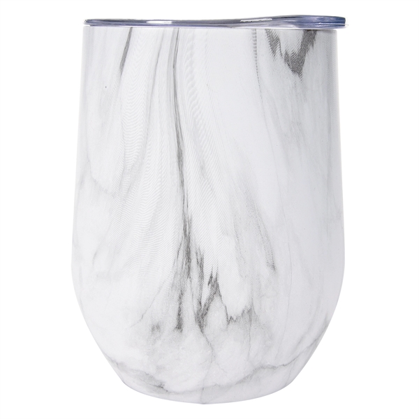 12 Oz. Marble Stemless Wine Cup - Image 3