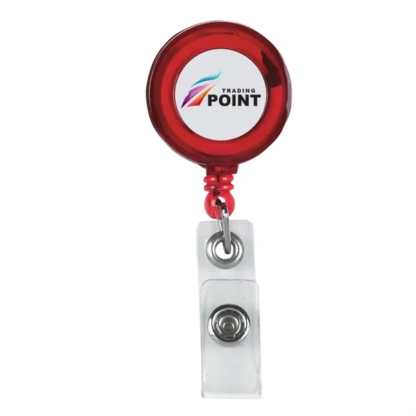 Retractable Badge Holder With Laminated Label - Image 13