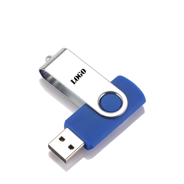 8G USB 2.0 Swivel Twister Flash Drive - Image 3