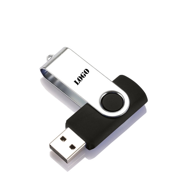 8G USB 2.0 Swivel Twister Flash Drive - Image 4