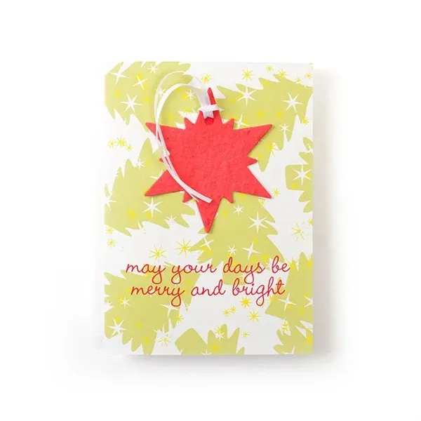 Holiday Seed Paper Ornament Card - Image 13