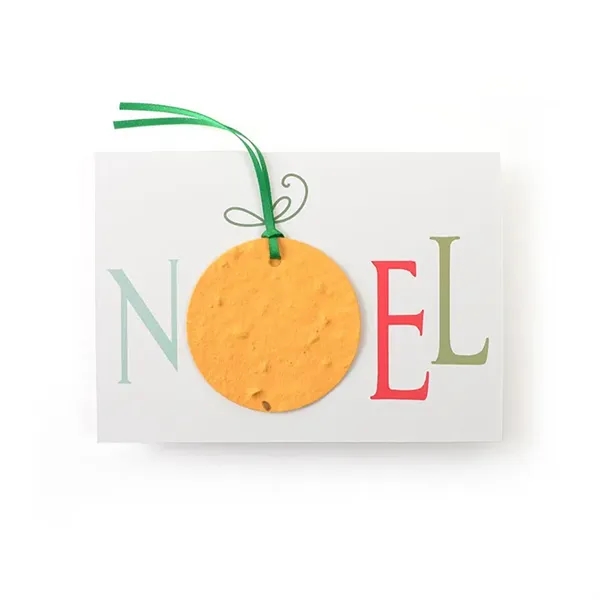 Holiday Seed Paper Ornament Card - Image 14