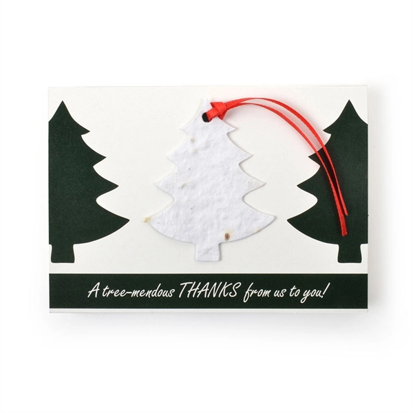 Holiday Seed Paper Ornament Card - Image 19