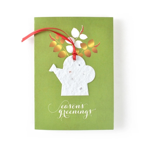 Holiday Seed Paper Ornament Card - Image 24