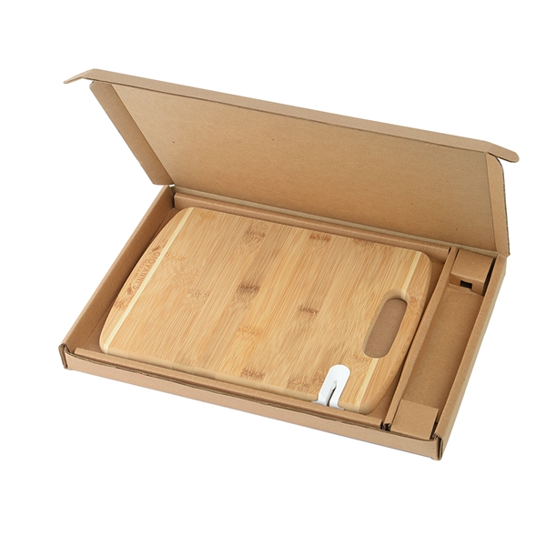 Bamboo Sharpen-It™ Cutting Board With Gift Box - Image 3