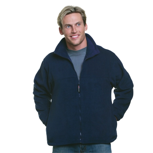 Bayside USA-Made Full-Zip Fleece Jacket