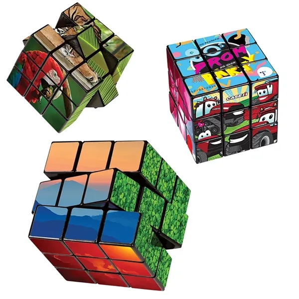 Rubik's® 9-Panel Custom Cube (Overseas Express)