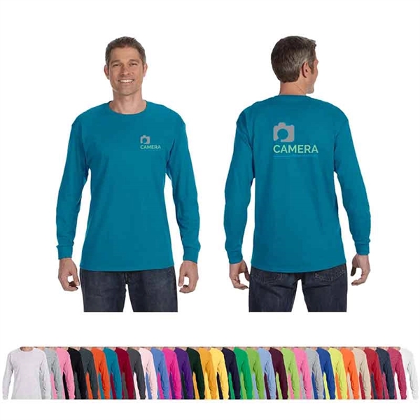 Jerzees® Adult 5.3 oz. Dri-Power® 50/50 Long-Sleeve T-Shirt
