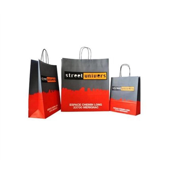 150g Card Paper Bag With Full Color Imprint On All Sides.