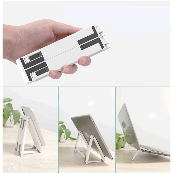 Multi-functional retractable Tablet holder for portable com