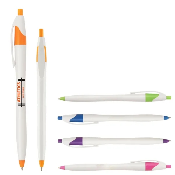Iconic Custom Stratus Vibe Plastic Pen-ColorJet