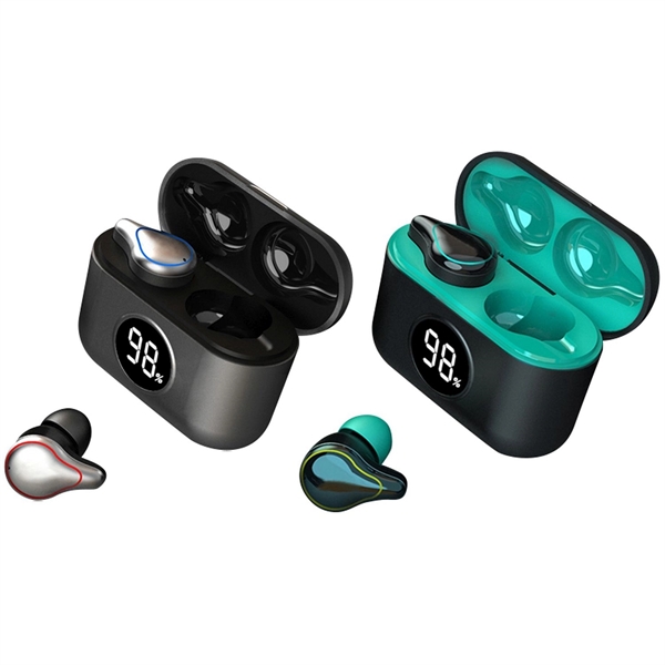 Wireless Bluetooth Audio pods with LED Display
