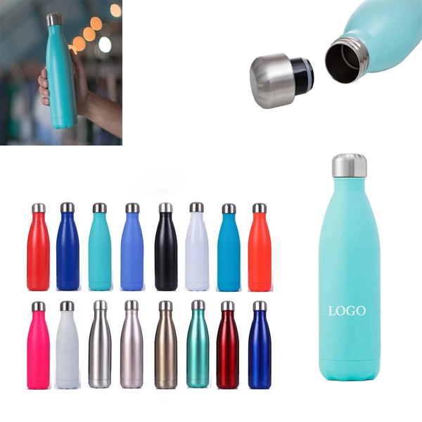 17 oz  Stainless Steel Vacuum Insulated Water Bottle
