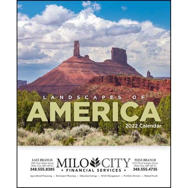 Landscapes of America Mini 2023 Appointment Calendar