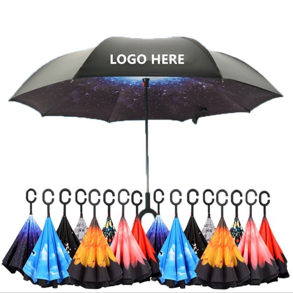 Colorful Inversed Umbrella