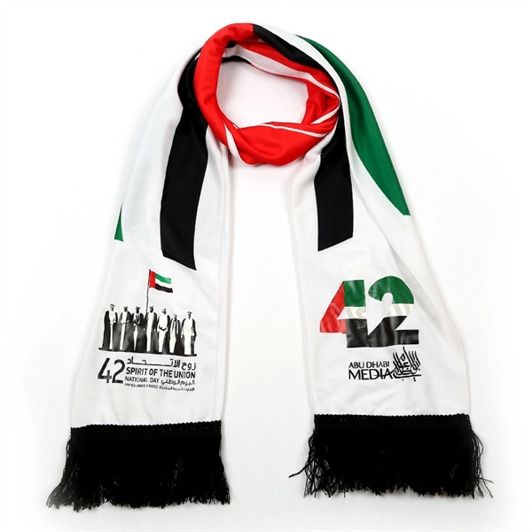2022 World Cup Soccer Knit Scarf for Fan