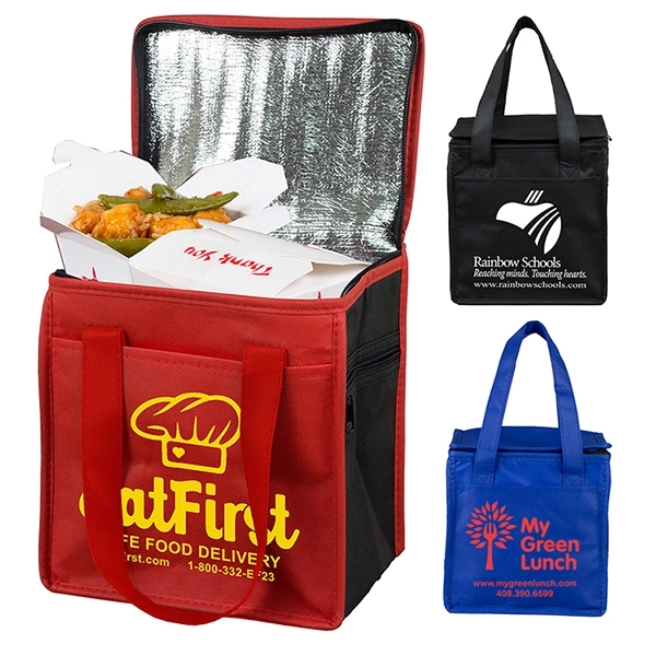 Super Frosty Insulated Cooler Lunch Tote Bag