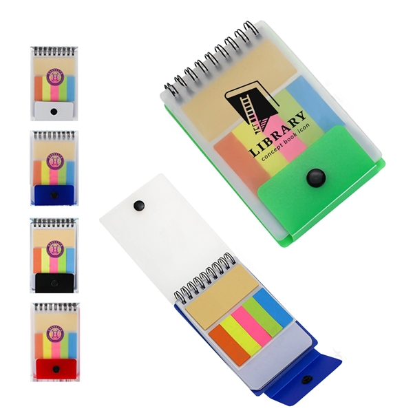 PP Snap Fastener Sticky Notes