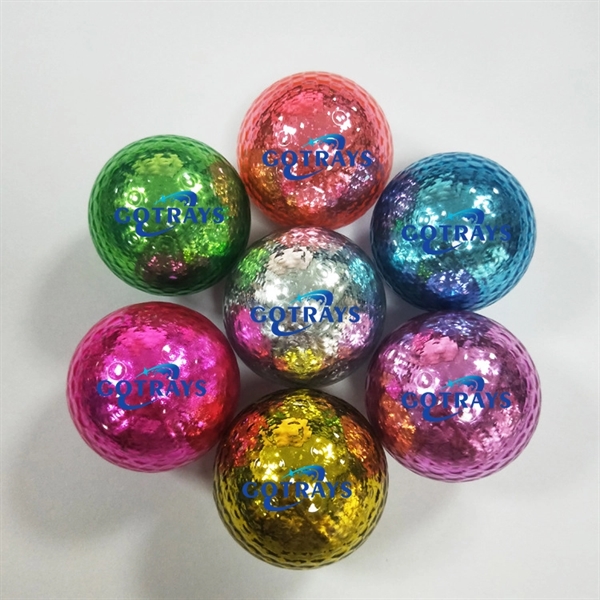 Metallic Colored Golf Balls