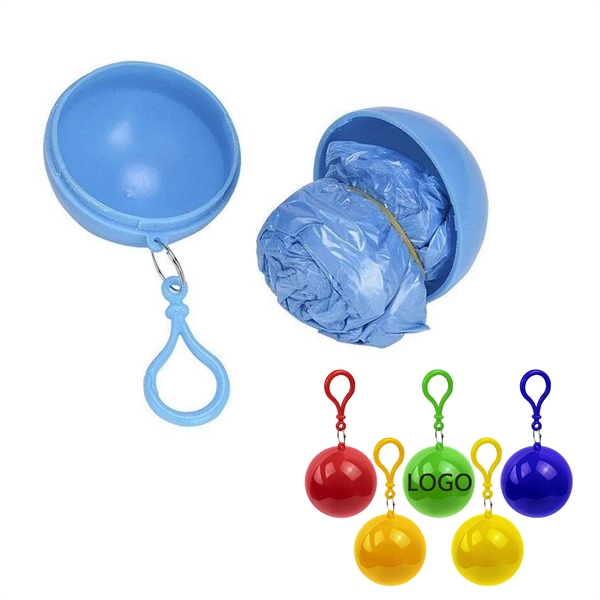 Portable Raincoats Poncho Ball