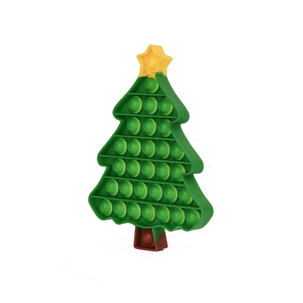 Small Christmas Tree Push Pop Fidget Toy