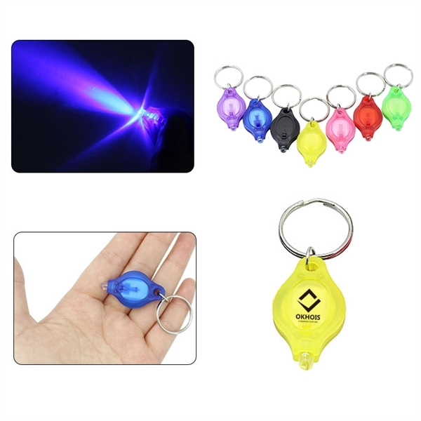 Led Plastic Keychain