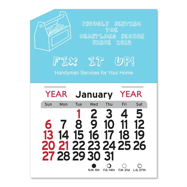 Tools Peel-N-Stick® Calendar