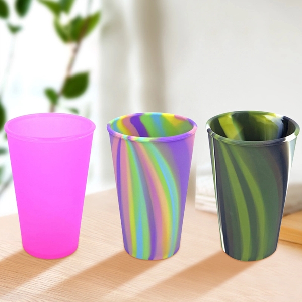 Unbreakable Silicone Cup Drinkware Pint Glass