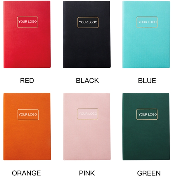 Customized A5 PU Leather Hardcover Jounral