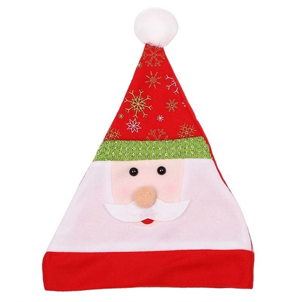High quality Cotton-shaped Santa hat