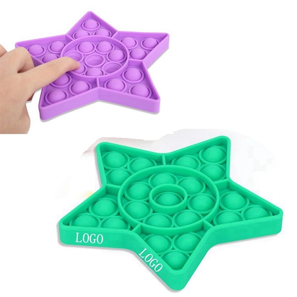 Star Shape Push Pop Bubble Fidget Toy