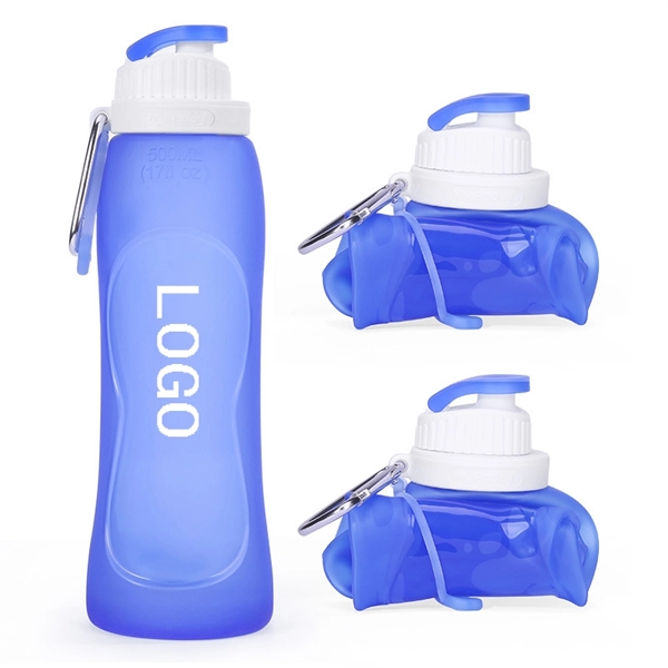 Collapsible Water Bottle 17oz (500ml)