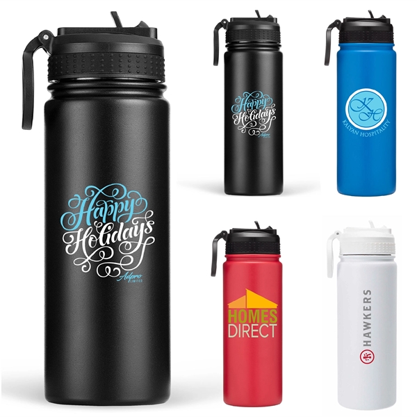 18 oz. The Travelor Stainless Steel Vacuum Bottle