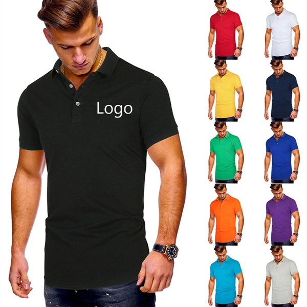 Men's Short Sleeve Golf Polo Shirts