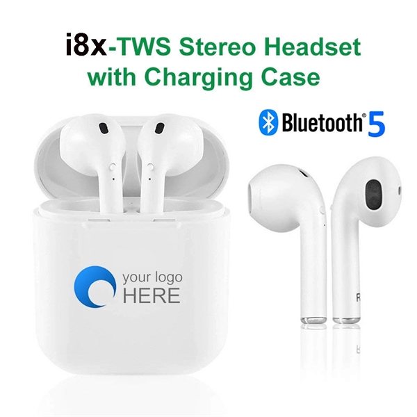 Wireless Bluetooth Earbuds With Charging Case