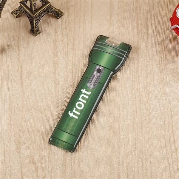 Mini torch shaped flashlight