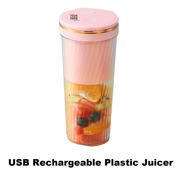 USB Rechargeable Plastic Juicer