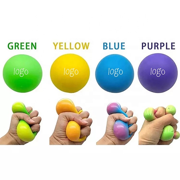 Soft Relieve Stress Toy Colorful Flour Ball