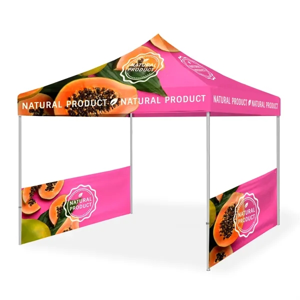 Custom Event Tent  Half Wall - Digital Print