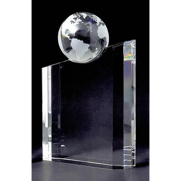 Crystal Globe Trophy Award - Image 1