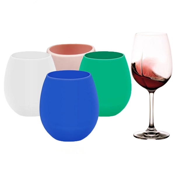 Portable Silicone Wine Champagne Drinking Cup